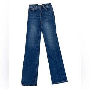 Risen Jeans Straight Leg Jeans